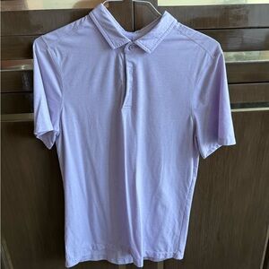 Lululemon Athletica Purple Polo Shirt Classic Style
